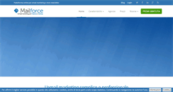 Desktop Screenshot of mailforce.it